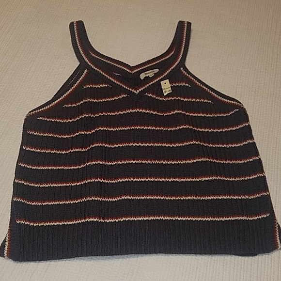 NWT Madewell Stockton Sweater Tank, sz XL - Picture 3 of 10